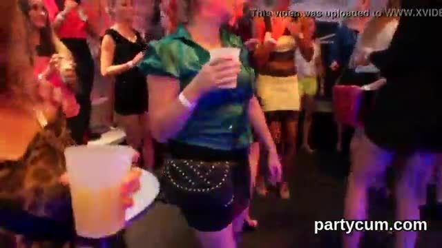 Spicy teenies get fully wild and naked at hardcore party