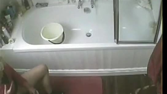 Hidden cam on toilet