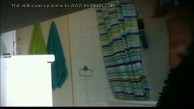 Hidden video of wife in shower