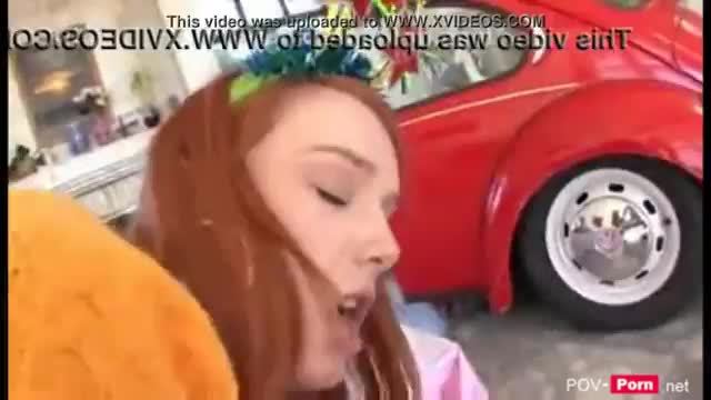 Redhaired babe fucked